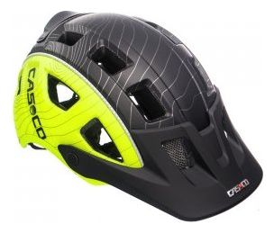 Casque Casco MTB E Noir/ Jaune Fluo