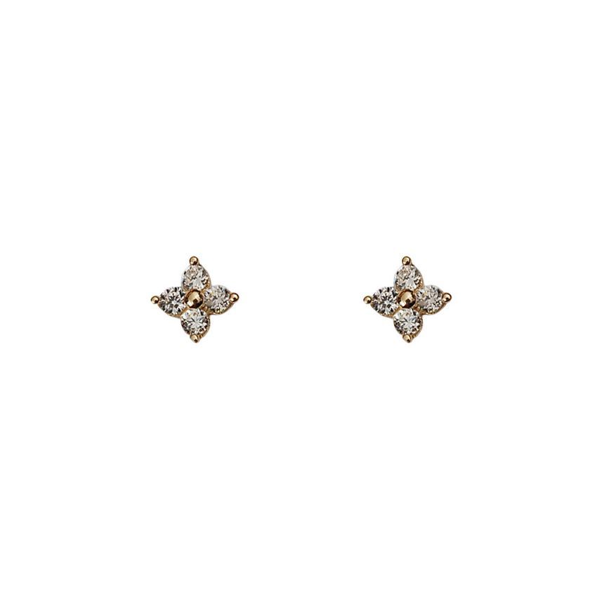 Gaya - 925 Sterling Zilveren Strass Oorbellen
