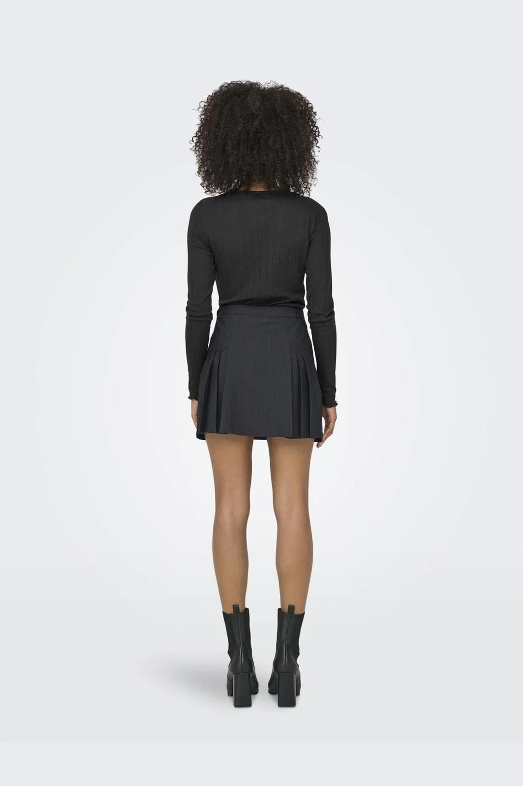 Only Onlmarion Pleat Mel Skirt Tlr