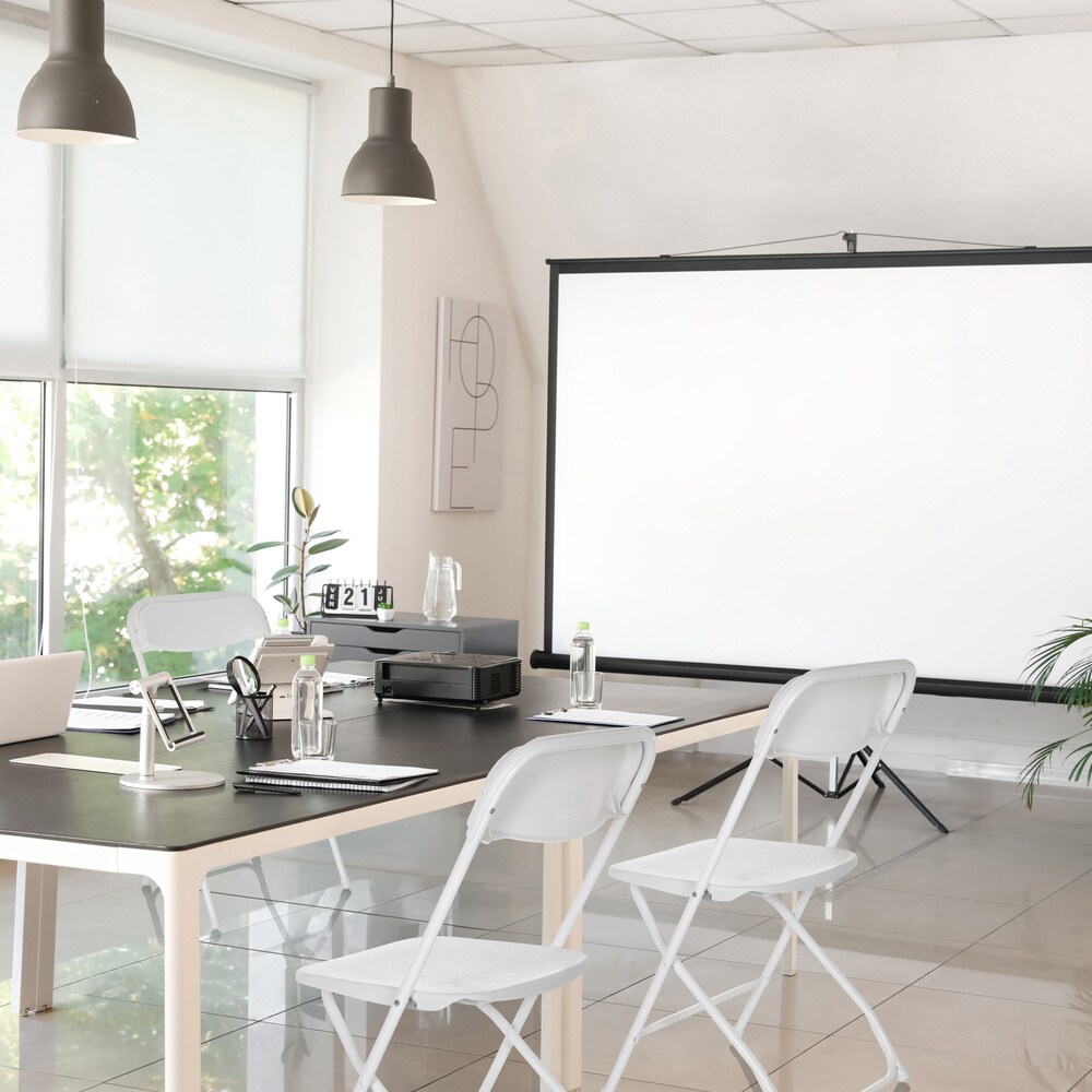 Outdoor Stuhl TUDELA XXL W Kunststoff ohne Armlehnen hjh OFFICE