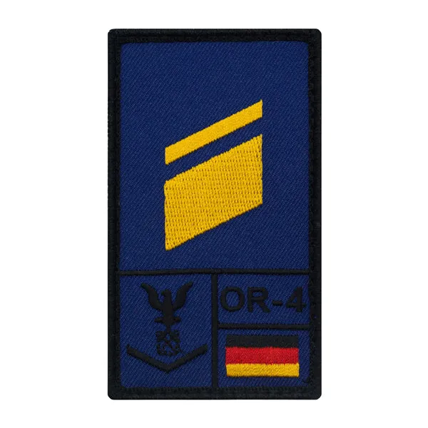Café Viereck -  Rank Patch Stabskorporal Marine
