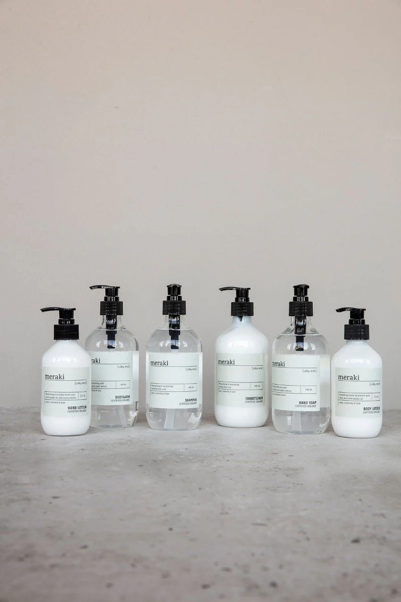 Meraki  Kropssæbe, Silky mist - 490 ml.