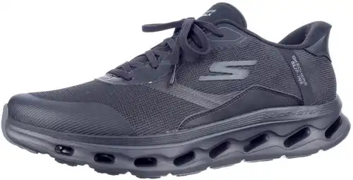 Skechers zwart 216660/BBK - maat 12 sneaker zwart - maat 12 Calandschoen