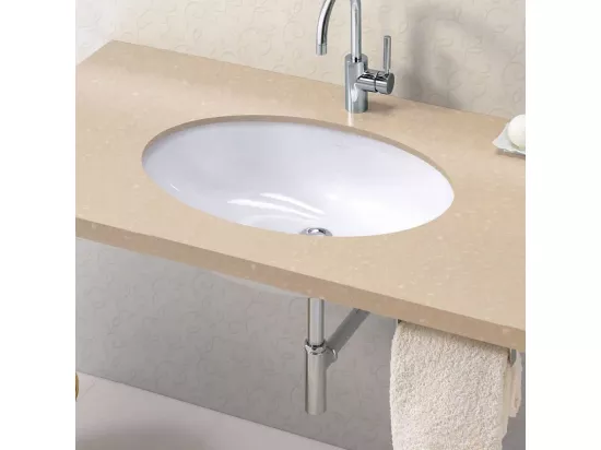 Vasque VILLEROY ET BOCH à encastrer par-dessous Evana