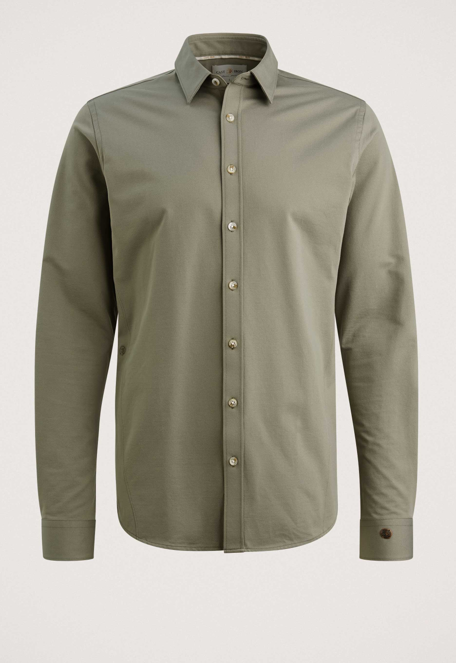Cast Iron Twill Jersey Overhemd