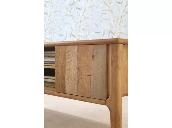 Meuble TV en bois de manguier massif