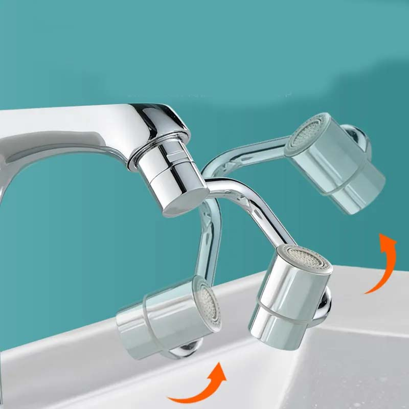 Wasserhahn Verlängerung Drehbarer Armaturen Aufsatz für Küche / Badezimmer - Gold