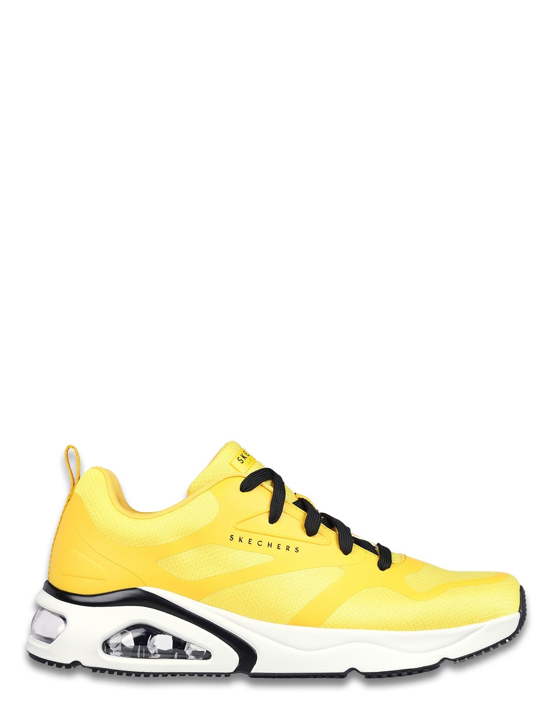 skechers Baskets de ville Homme Tres-Air Uno -Revolution-Airy Jaune