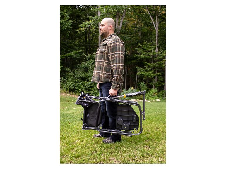 Freestyle Rocker XL™ Campingstoel met schommelfunctie en zijtafel