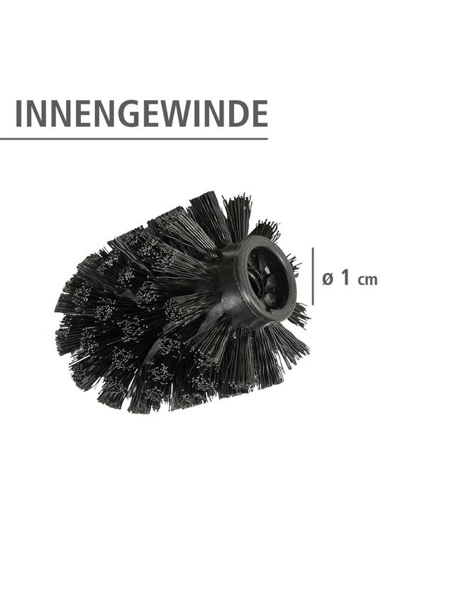 Toilettenbürste mit Edelstahlstiel, 4er-Set