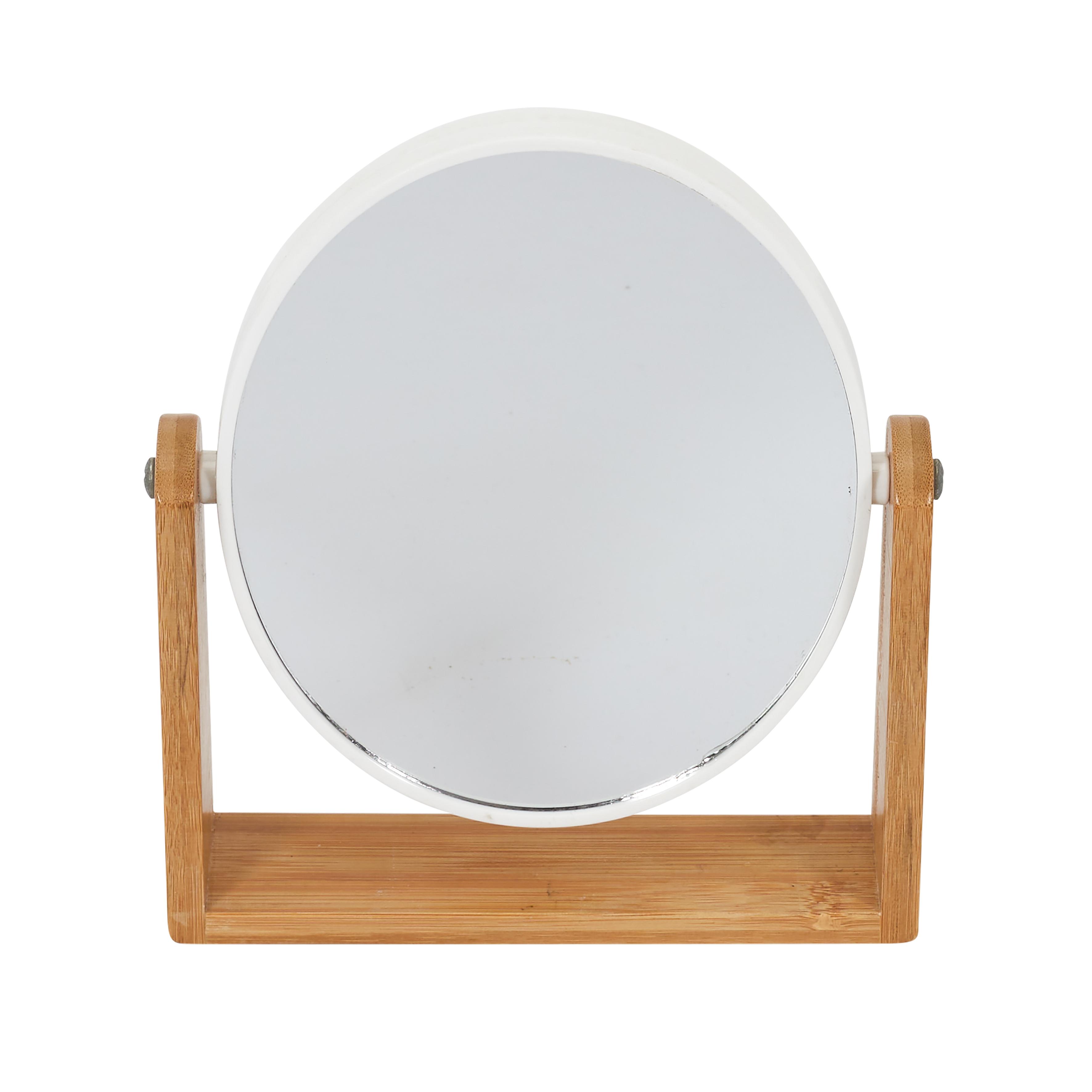 MIROIR DOUBLE FACE BAMBOU