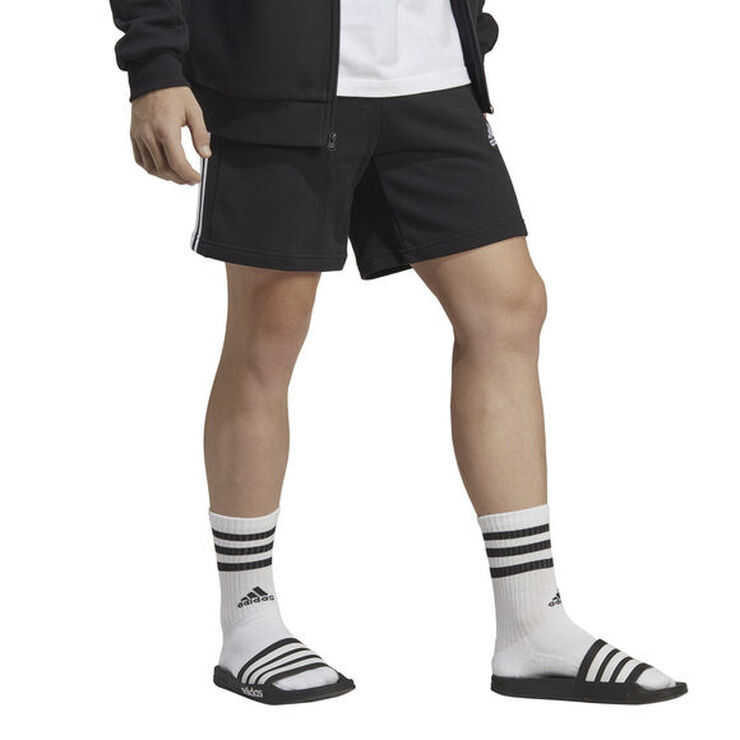adidas Essentials French Terry 3-Stripes shorts Sort