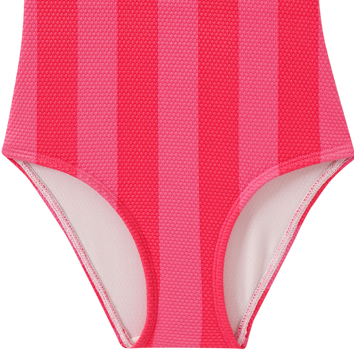 Jonas Nielsen Mädchen Badenanzug in Waben-Struktur pink / rosa