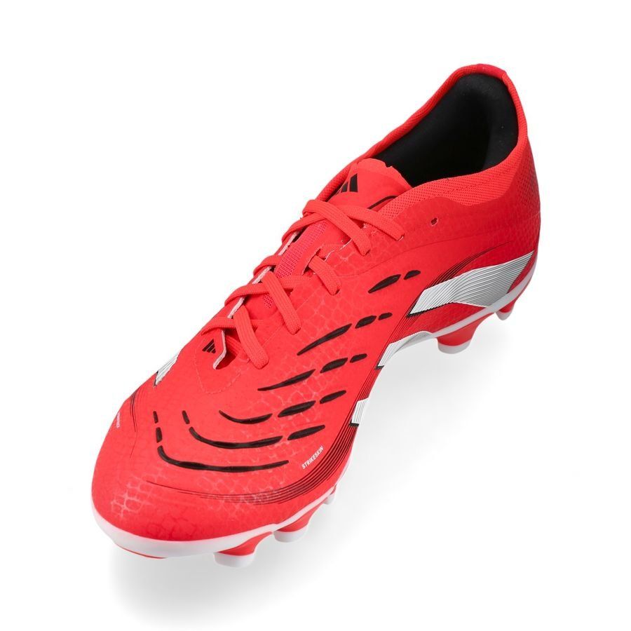 adidas Predator Pro MG Pure Victory - Lucid Red/Blanc/Noir