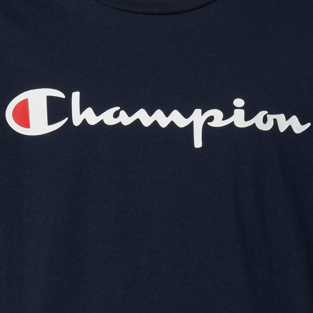 Champion Big Logo Cotton T-shirt Børn