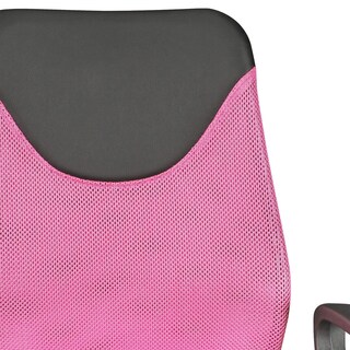Drehstuhl pink/ schwarz