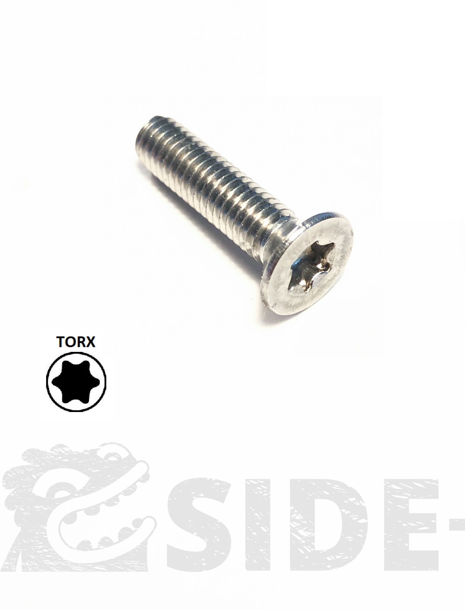 Side Shore Vis - Torx - Inox A4 - M6 / 30 mm