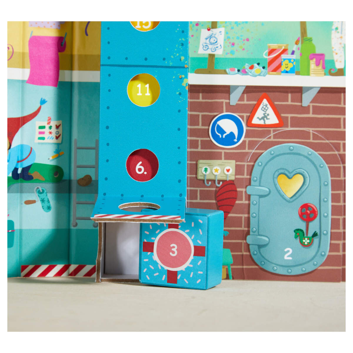 Haba Haba Mein erster 3D-Adventskalender In der Weihnachtsfabrik