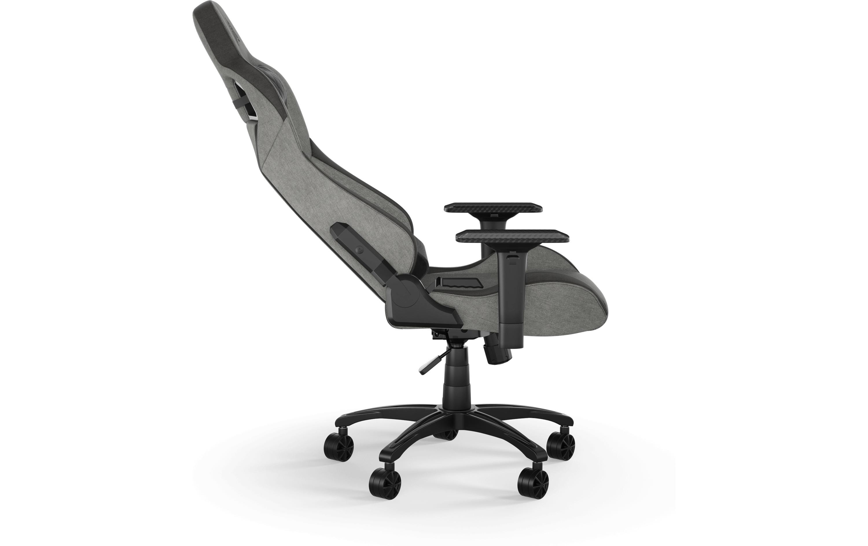 Gaming-Stuhl T3 Rush (2023) Grau<br>Ergonomischer Racing-Gaming-Stuhl mit einer Belastbarkeit von bis zu 120 kg