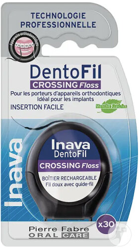 Inava Dentofil Crossing Floss Fil Dentaire 1 Pièce