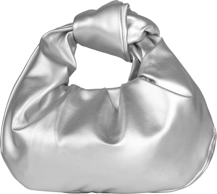 Sui Ava Nelly Knot Bag Silver