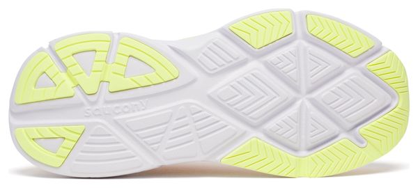 Chaussures Running Saucony Guide 18 Orange/Jaune Femme