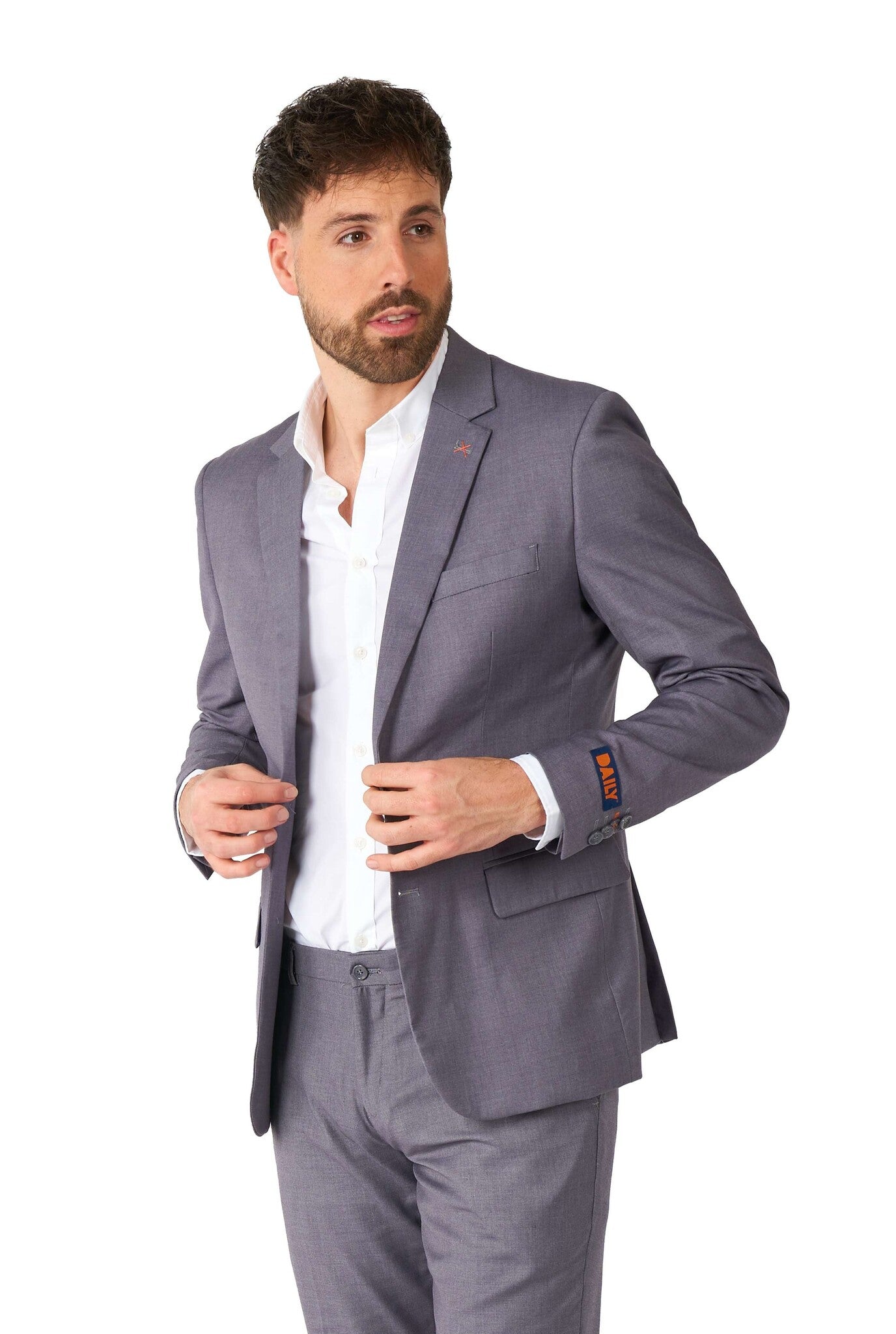 Donkergrijs Pak Heren OppoSuits