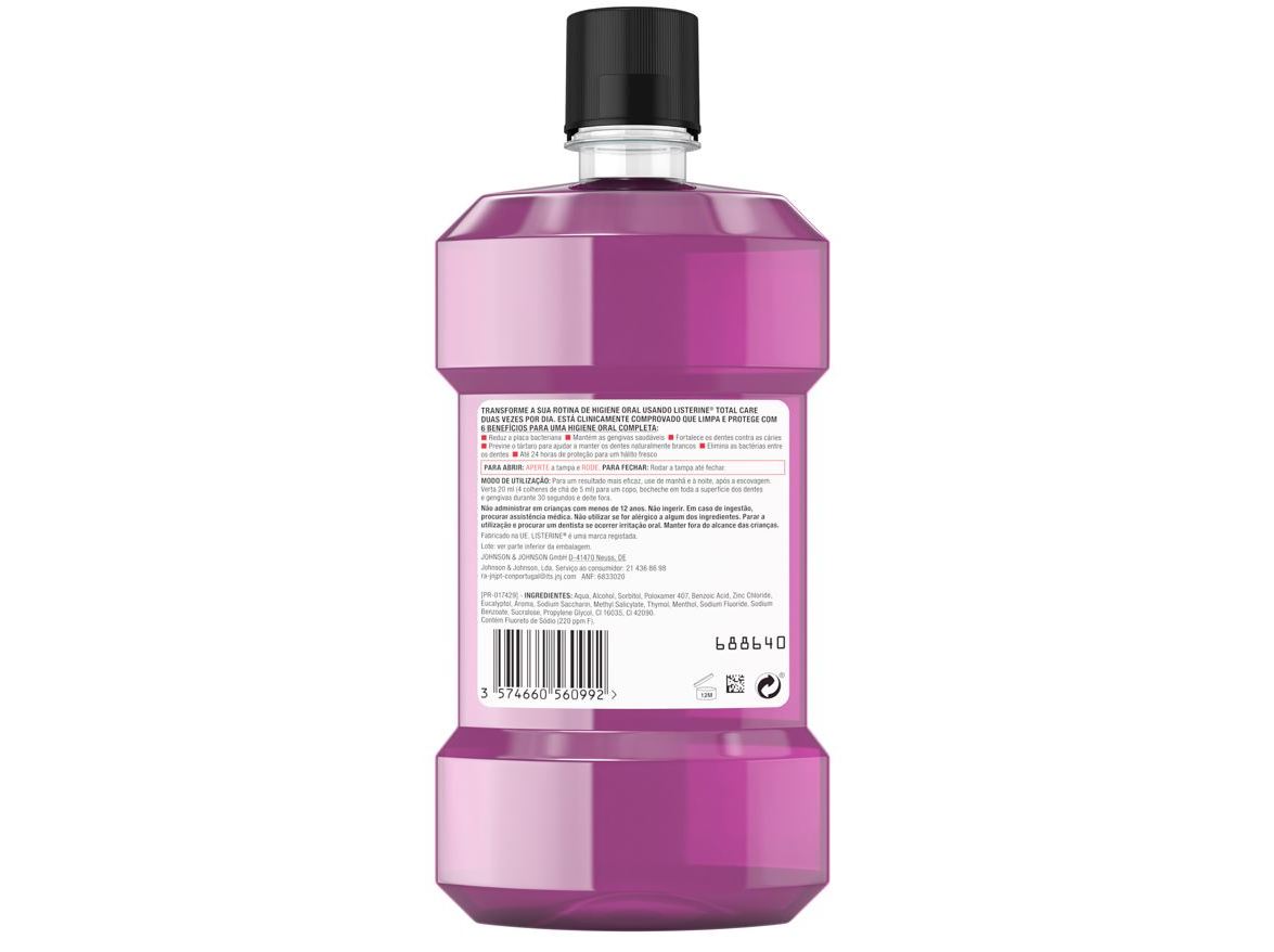 ELIXIR LISTERINE TOTAL CARE 1L