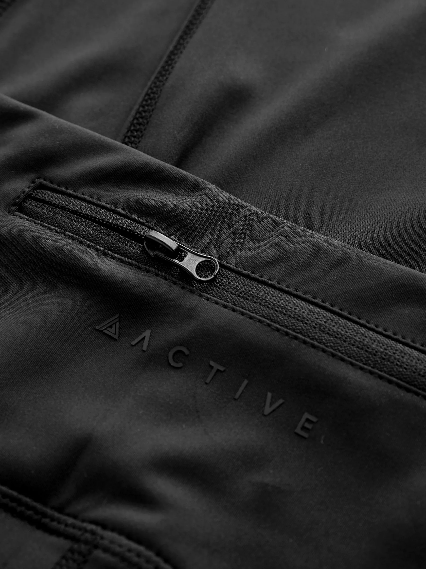 Zwart - Running Leggings with Pocket