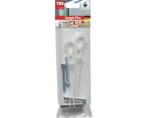 Spouwmuur-tuimelpluggen Tox Spagat Plus M5, 2 stuks