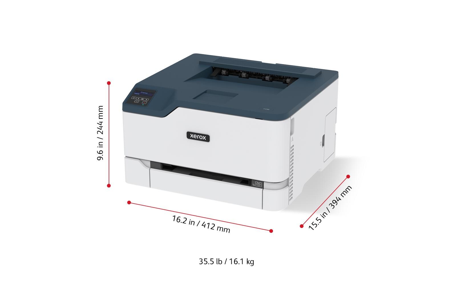 Drucker C230<br>WLAN-fähiger Monolaser-Drucker mit Duplexeinheit