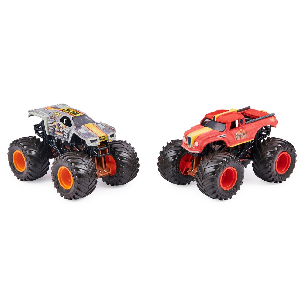 Monster Jam 1:64 Die-Cast Monster Trucks 2er-Pack Sortiment