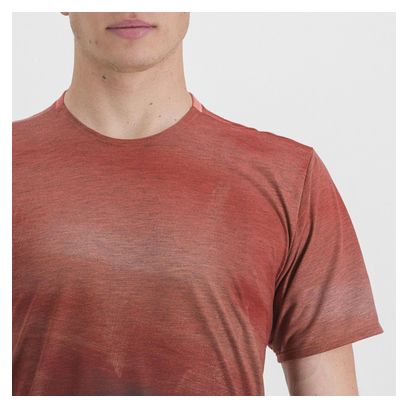 T-Shirt Technique Sportful Flow Giara Rouge