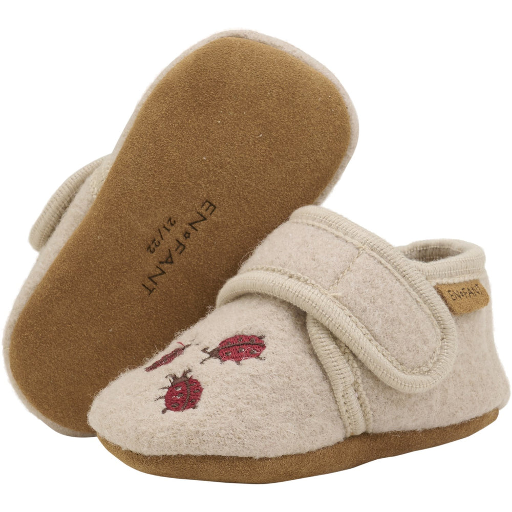 Køb En Fant Moonlight Uld Slippers Med Broderi