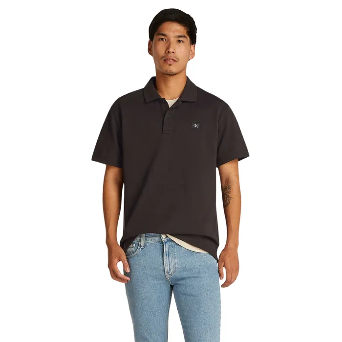 Calvin Klein Woven Label Polo Heren