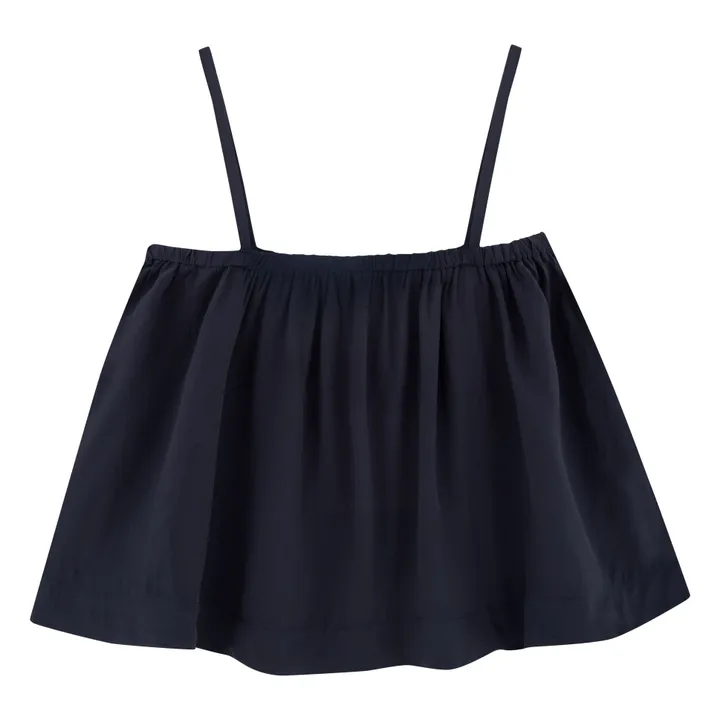The Tiny Big Sister Top Fluide | Noir