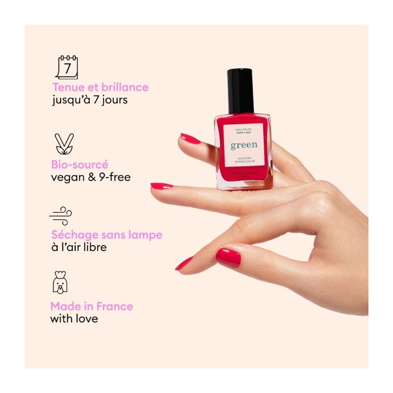 Vernis à ongles Green Bois de Rose Manucurist 15ml