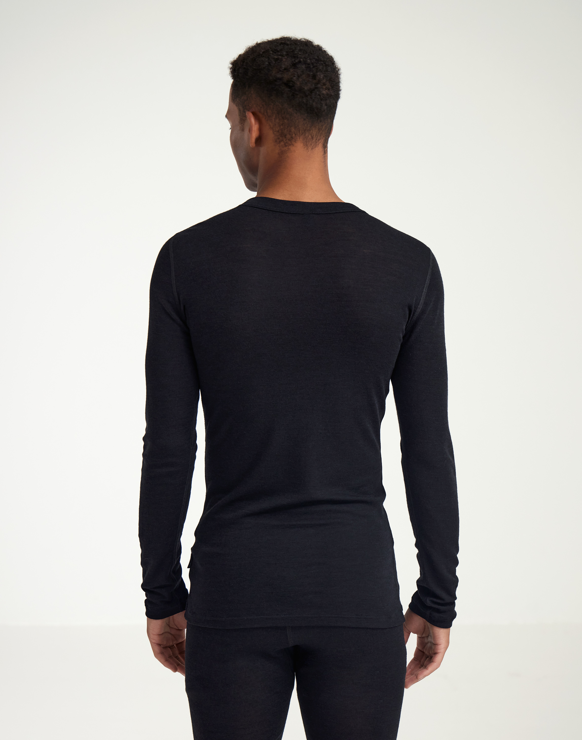 Shirt in merinowol/zijde voor heren - Gratis Verzending