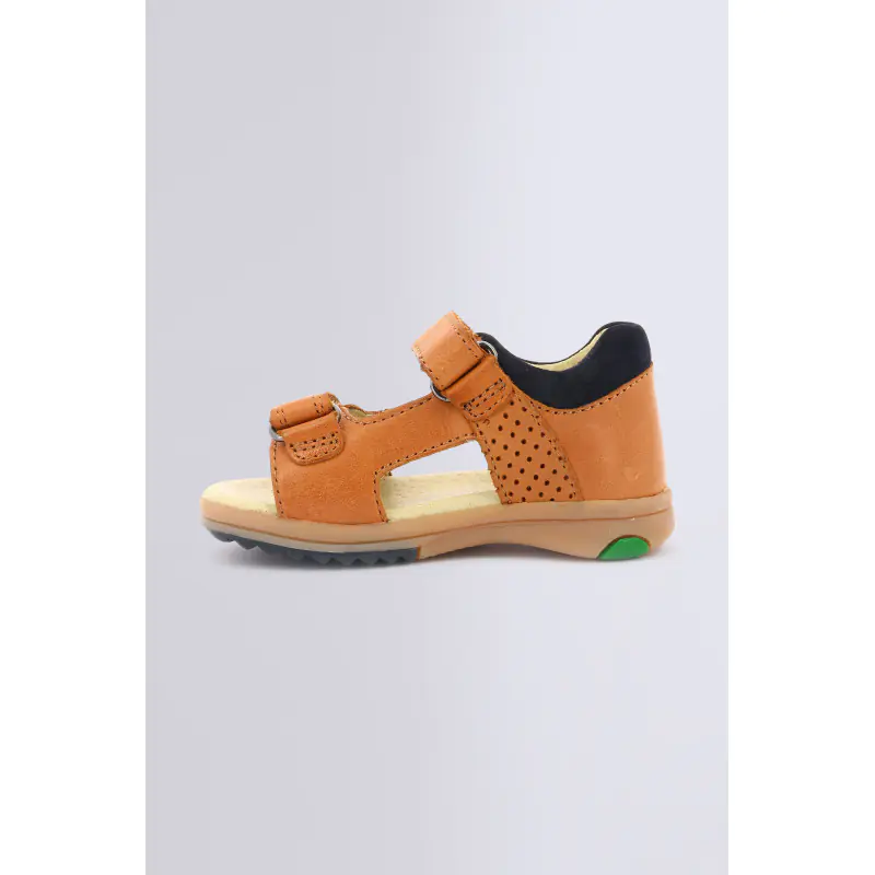 PLAZABI CAMEL SANDALES Cuir Garçon