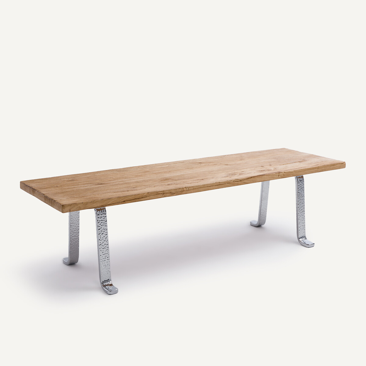 OTTO STUDIO PARA AM.PM<br>Mesa de centro feita de madeira de olmo reciclada e ferro, ZEN