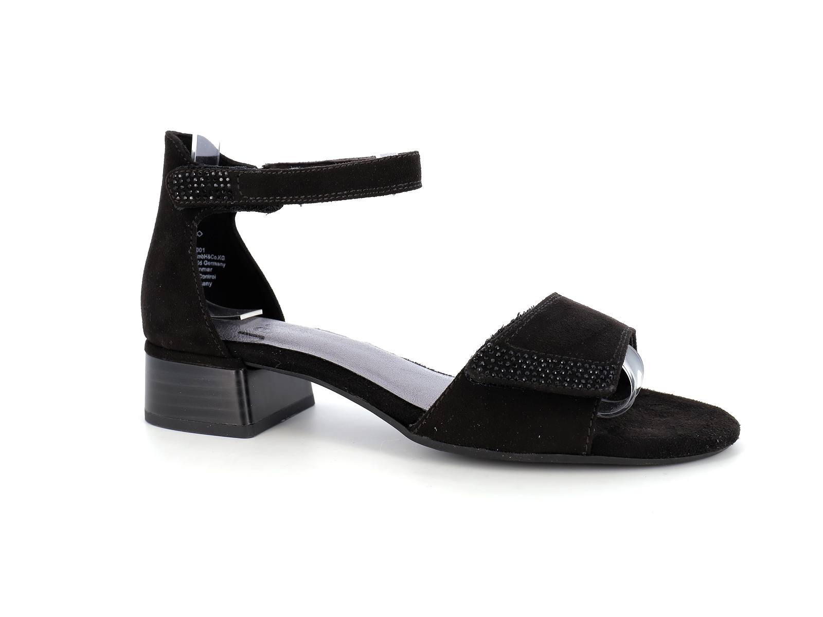 Jana  shoes-28261 Synthétique Velours Noir