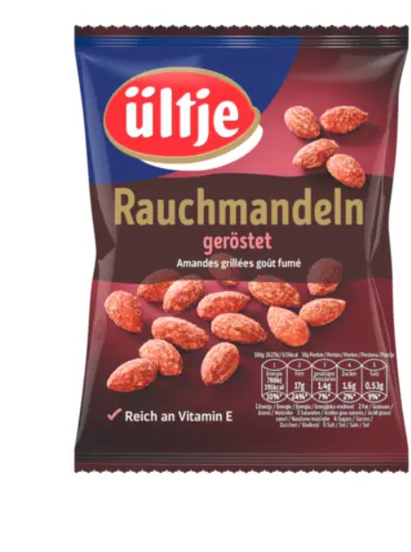 ültje Rauchmandeln geröstet 150g MHD:30.7.25