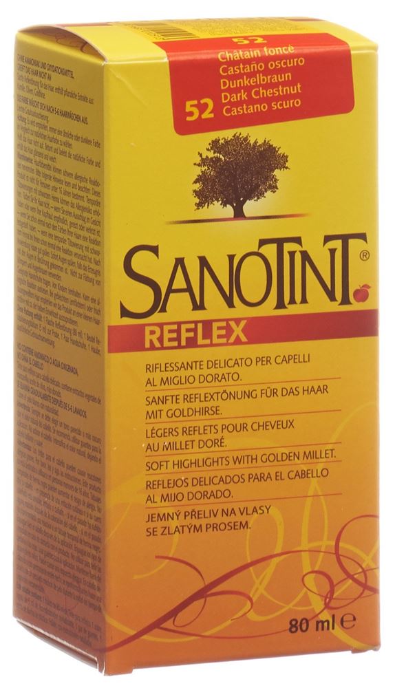 SANOTINT Reflex Haartönung 52 dunkelbraun 1 Stk