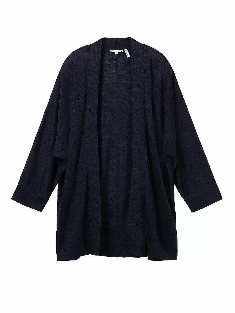 TOM TAILOR Strickjacke blau