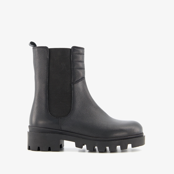 Groot leren meisjes chelsea boots
