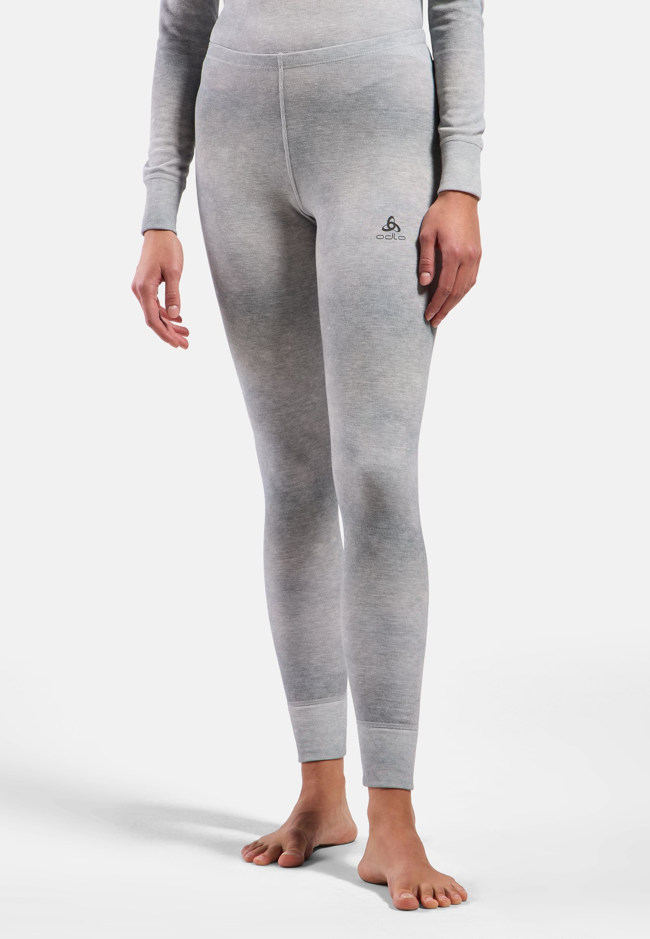 Odlo x POW Collective Voices Active Warm Base-Layer-Tights mit Print in odlo silver grey