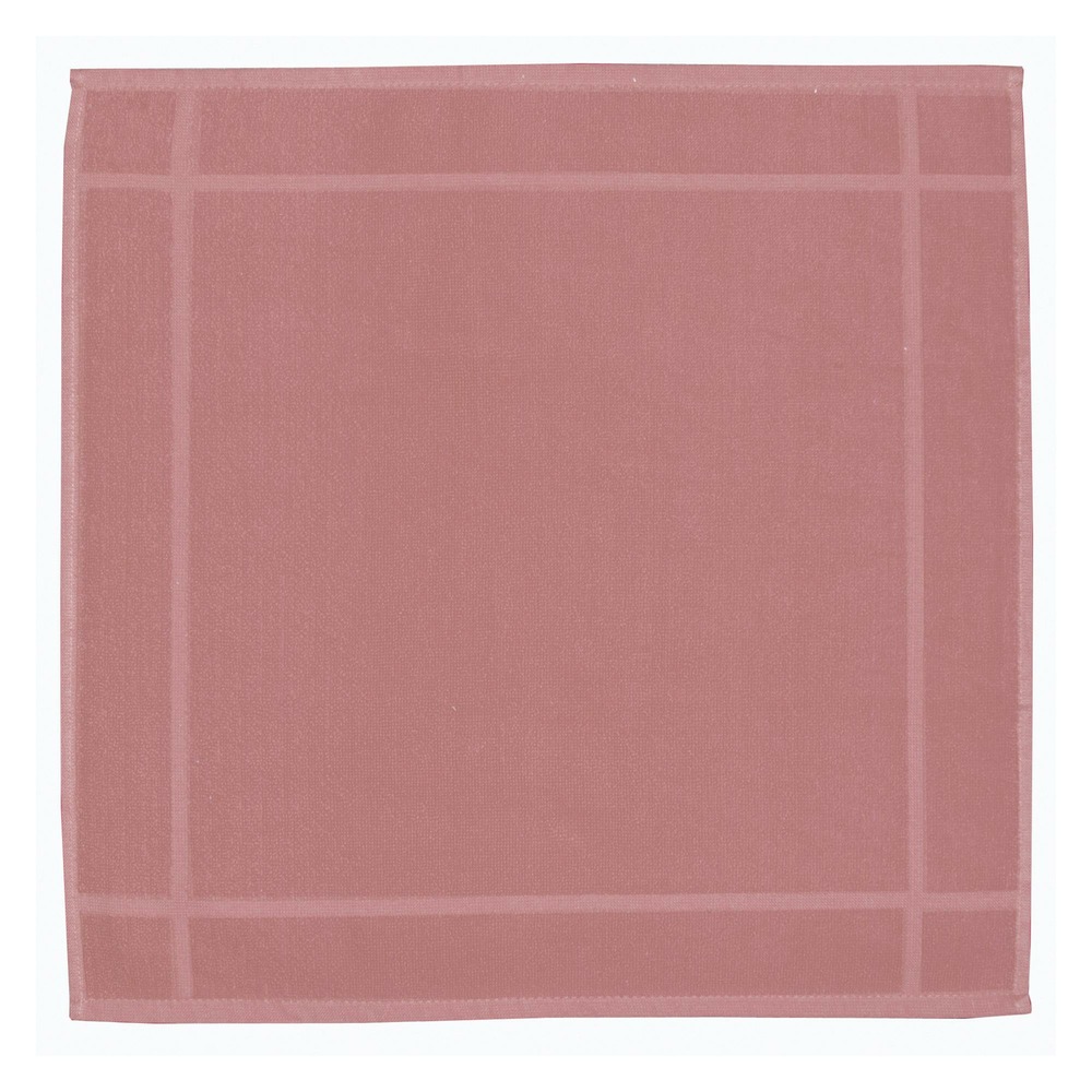 Essuie-mains loess bois de rose 50 x 50 cm