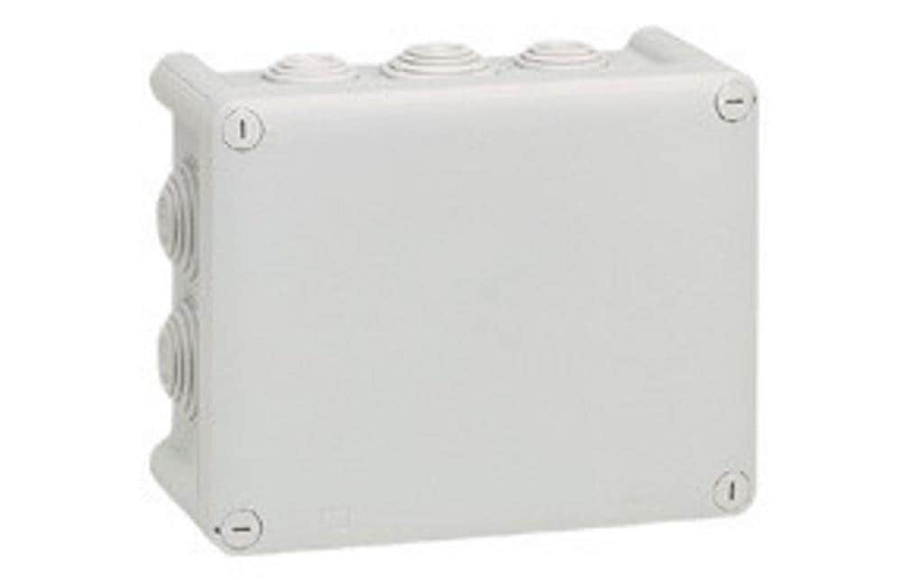 Abzweigdose Plexo AP, nass IP55, Grau 155 x 110 x 74 mmAufputz Nass-Abzweigdose IP55