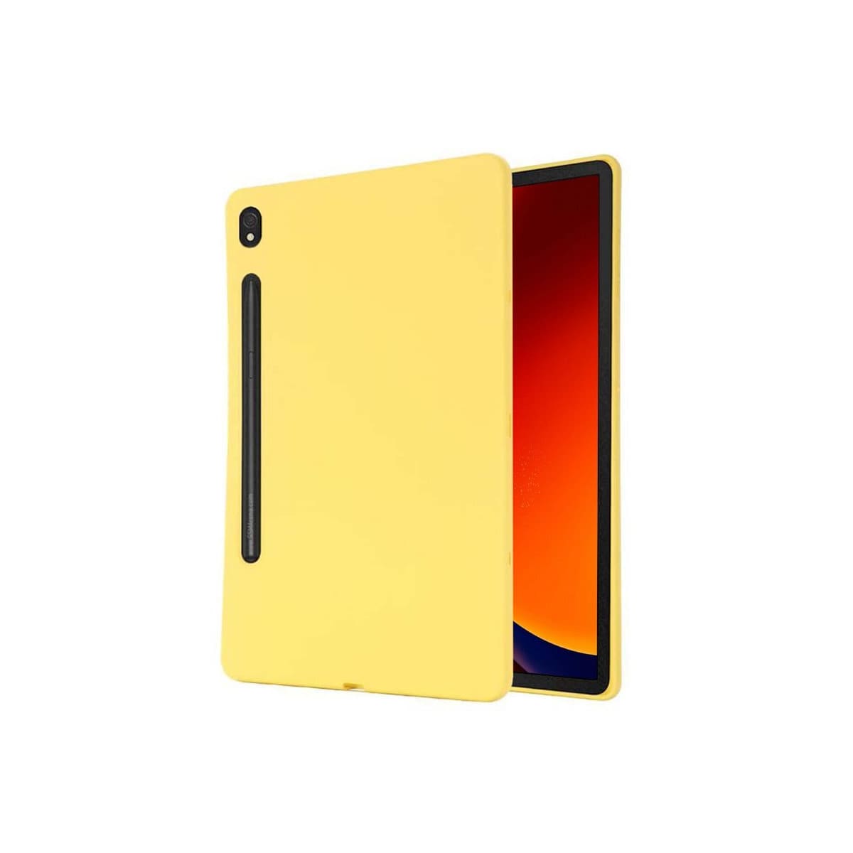 Liquid silikondeksel Samsung Galaxy Tab S9 11.0 - Gul