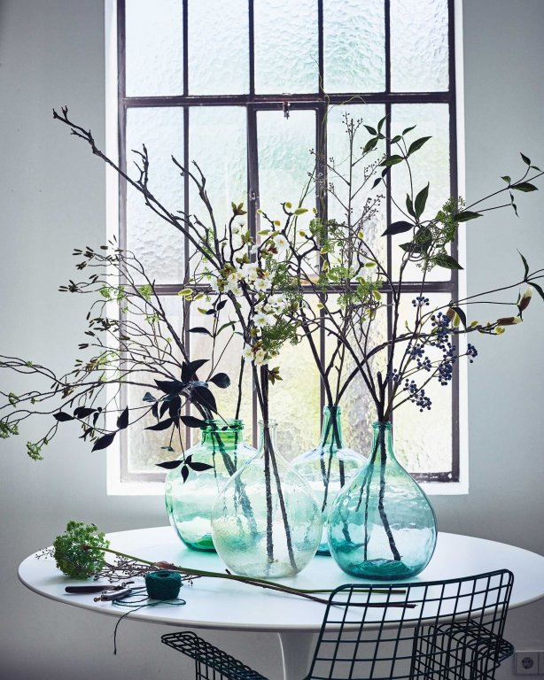 HKliving Wire Armchair stoel zwart